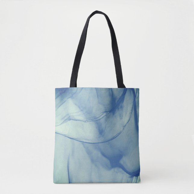 Tote Bag Aqua stratifié (Devant)