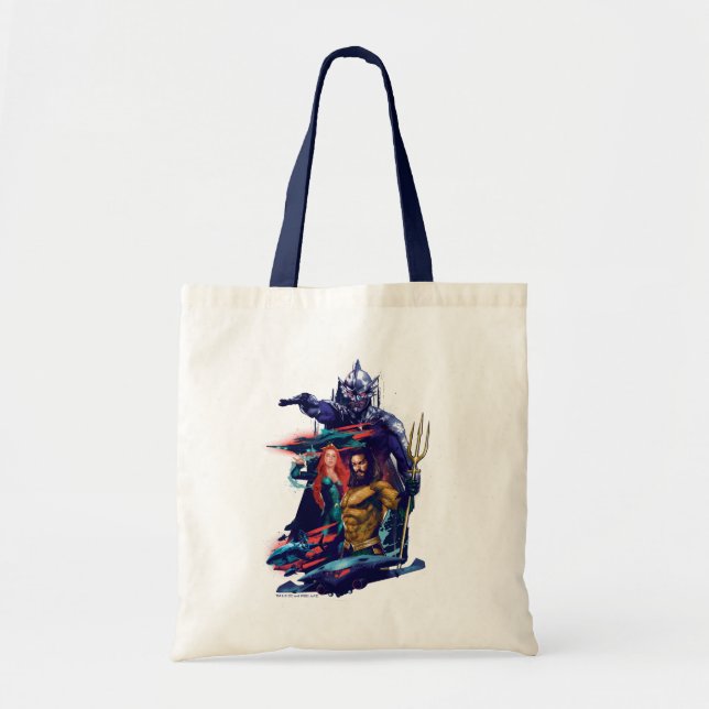 Tote Bag Aquaman | King Orm contre Mera et Aquaman (Devant)
