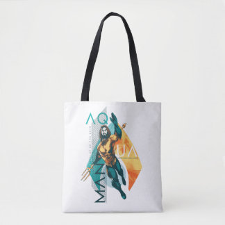 Tote Bag Aquaman | Modernist Aquaman Collage