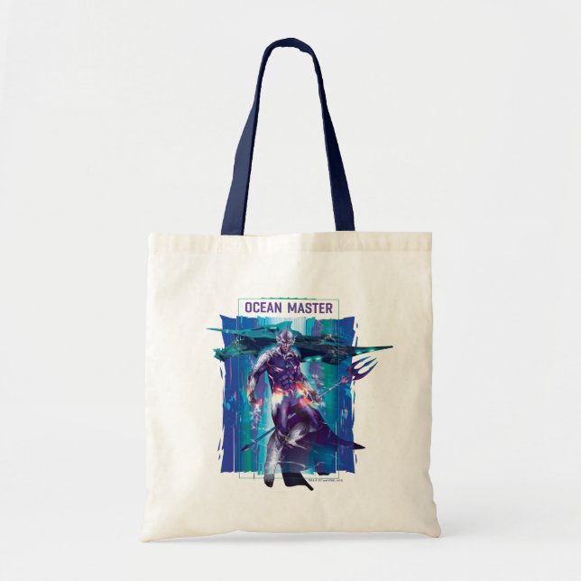 Tote Bag Aquaman | Ocean Master King Orm Refractionné Graph (Devant)