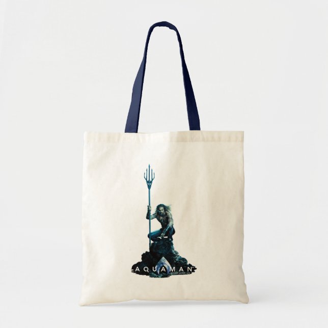 Tote Bag Aquaman | Prince Orin avec animaux aquatiques (Devant)