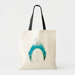 Tote Bag Aquaman   Voir par Mera Symbole Ocean Graphic