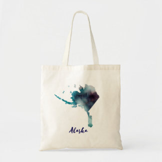 Tote Bag Aquarelle Alaska États-Unis