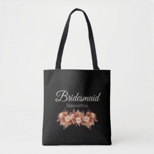 Tote Bag Aquarelle Automne Elégance-Bridesmaid Cadeau-