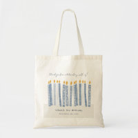 Aquarelle bleu pastel mignonne Bougies d'anniversa