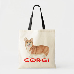Tote Bag Aquarelle de Chien Chien Mignonne Pembroke Corgi G