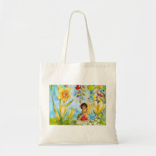 Tote Bag Aquarelle de fée illustration fantaisie
