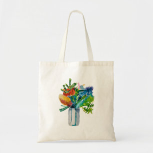 Tote Bag Aquarelle des fleurs australiennes