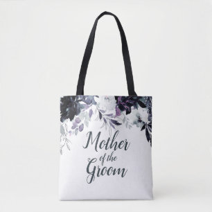 Tote Bag Aquarelle florale nocturne Mère de la chambre