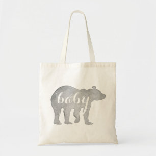 Tote Bag Aquarelle Fourre-tout d'ours de bébé