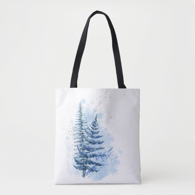 Tote Bag Aquarelle Gelée (Devant)