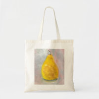 Aquarelle Golden Pear Still Life