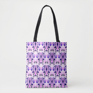 Tote Bag Aquarelle Ikat : Tribal Ethnic Seamless