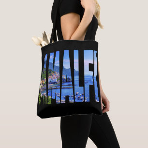 Tote Bag Aquarelle moderne de photo de typographie de côte