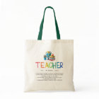 Aquarelle moderne Rainbow Teacher Merci