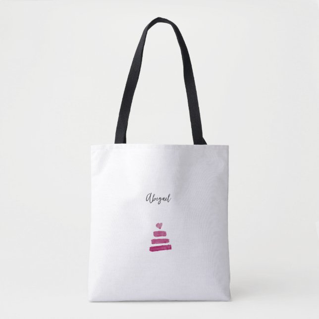 Tote Bag Aquarelle personnalisée Fourre-tout (Devant)