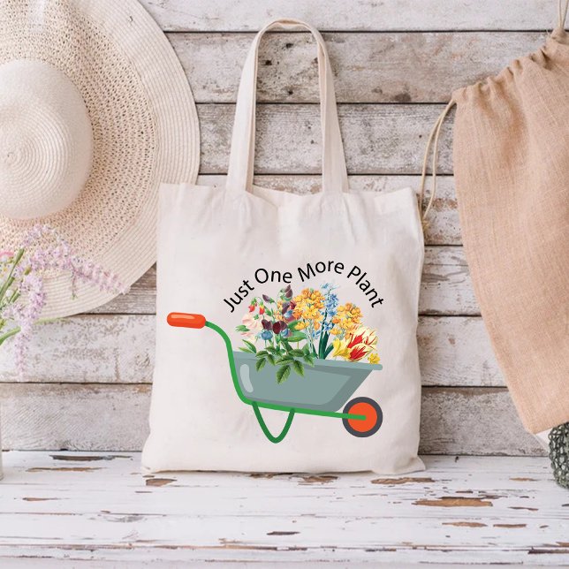 Tote Bag Aquarelle Plante jardinage Floral (Watercolor Flower Plant Gardening Floral Tote Bag)