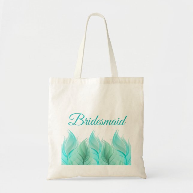 Tote Bag Aquarelle Plumes Mariage de la servante (Devant)