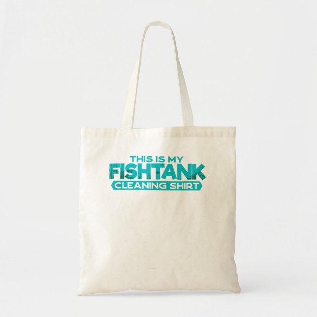 Tote Bag Aquarist Pêche Nettoyage des réservoirs de poisson (Devant)