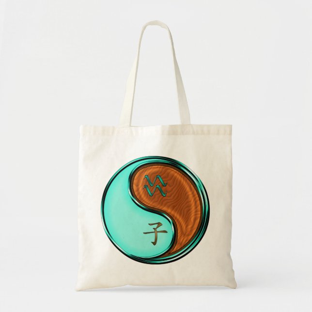 Tote Bag Aquarius & Wood Rat (Devant)