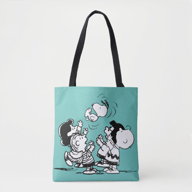 Tote Bag Arachides Gang Lifting Snoopy (Devant)