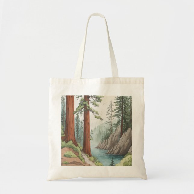 Tote Bag Arbre à roubois (Devant)