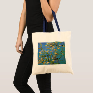 Tote Bag Arbre aux amandes en fleurs par Vincent van Gogh