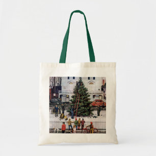Tote Bag Arbre dans la place