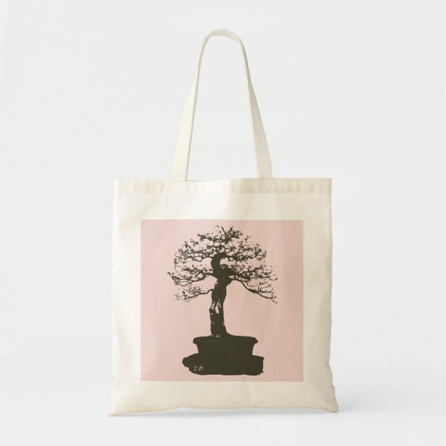 Tote Bag arbre de bonsaïs (Devant)
