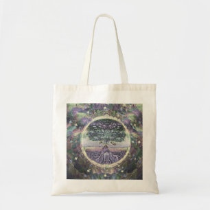 Tote Bag Arbre de la vie dans des couleurs en métal