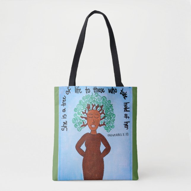 Tote Bag Arbre de vie (Devant)