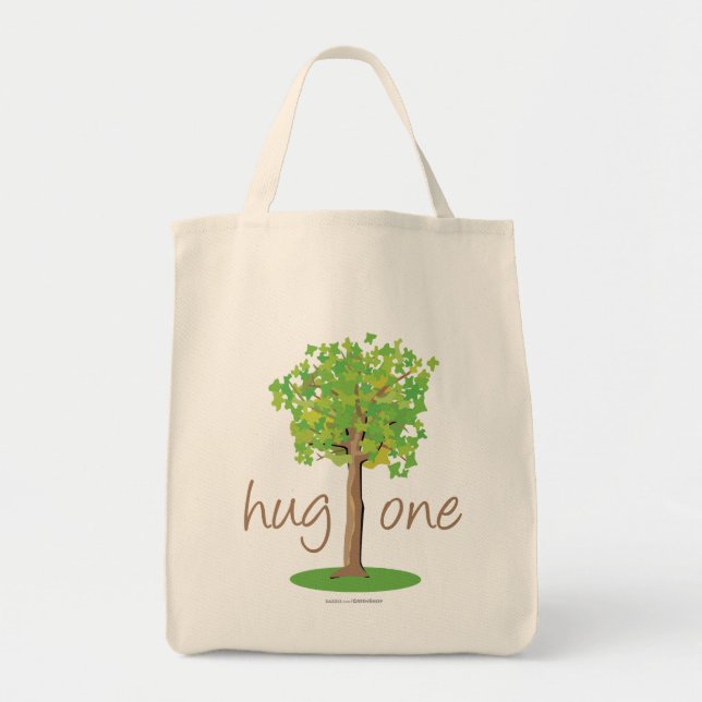 Tote Bag Arbre Hugger (Devant)