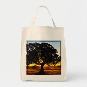 Tote Bag Arbre pendant le matin