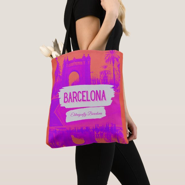 Tote Bag Arc de triomf de Barcelone n2 (De près)