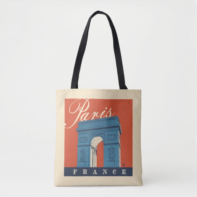 Tote Bag Arc de Triomphe | Paris, France (Devant)