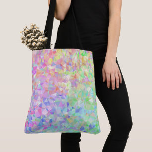 Tote Bag Arc-en-ciel Low Poly