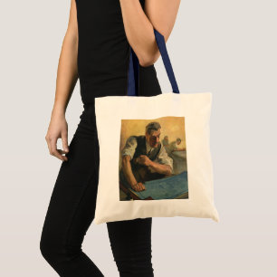 Tote Bag Architecte d'entreprise vintage et plans de constr