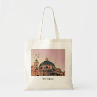 Tote Bag Architecture de Rome et sculpture de statues perso
