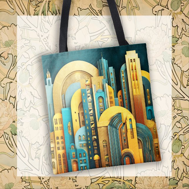 Tote Bag Architecture Deco Dreamscape (Créateur téléchargé)