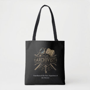 Tote Bag Archiviste - Gardien du passé