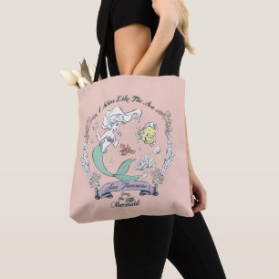 Tote Bag Ariel   Je brille comme la mer