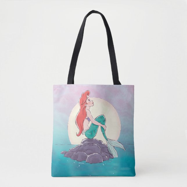 Tote Bag Ariel| La Petite Sirène - Princesse Pearlescent (Devant)