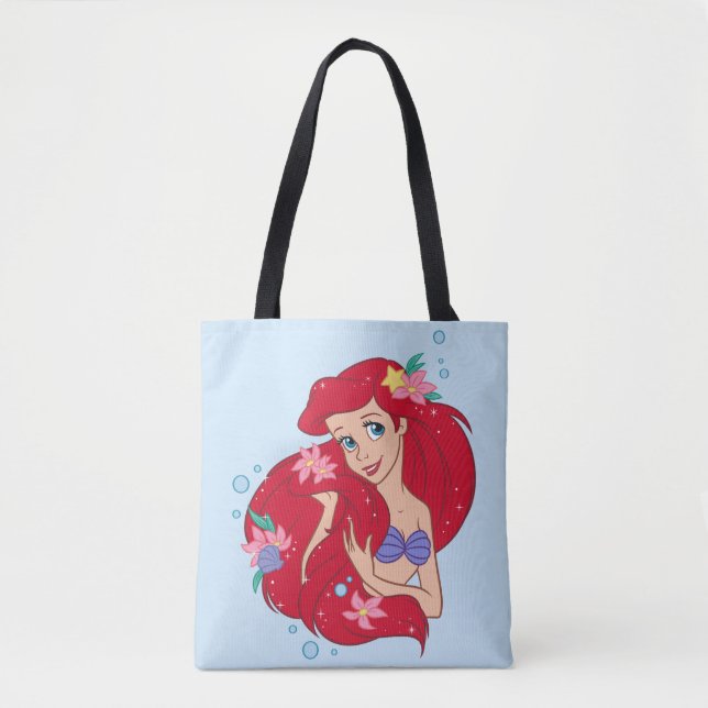 Tote Bag Ariel Ocean Beauty Bloom (Devant)