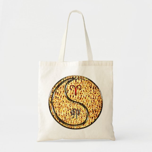 Tote Bag Aries & Fire Rabbit (Devant)
