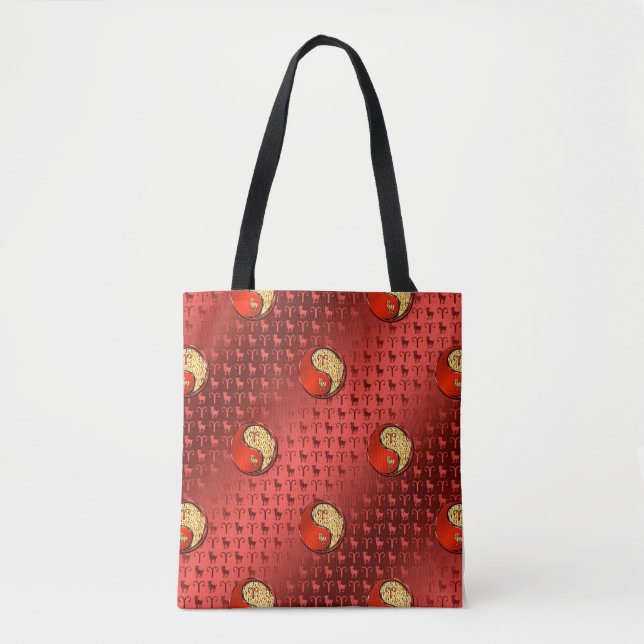 Tote Bag Aries the Ram (Devant)