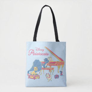 Tote Bag Aristocats au piano