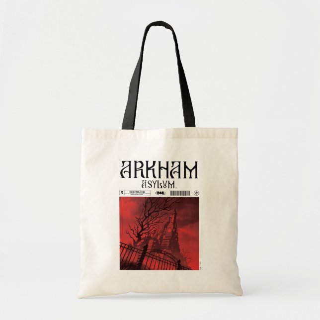 Tote Bag Arkham Asylum : Restreint (Devant)
