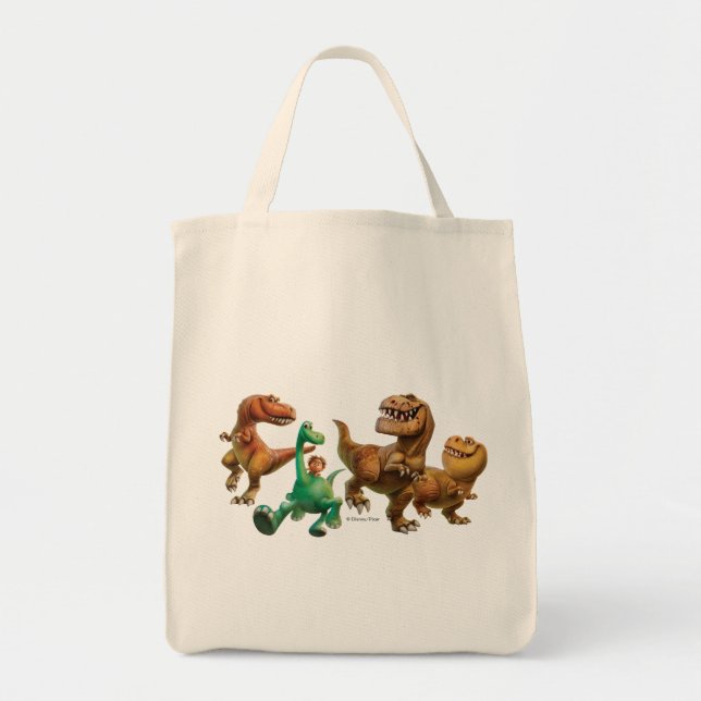 Tote Bag Arlo, Spot et Ranchers En Champ (Devant)