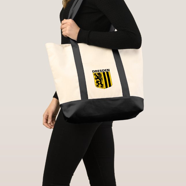 Tote Bag Armoiries de Dresde, Allemagne (Devant (produit))