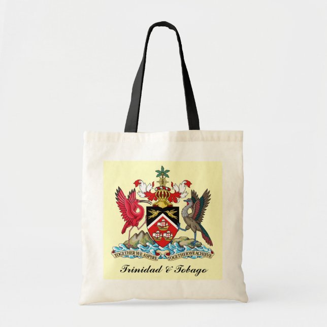 Tote Bag Armoiries de Trinité-et-Tobago (Devant)